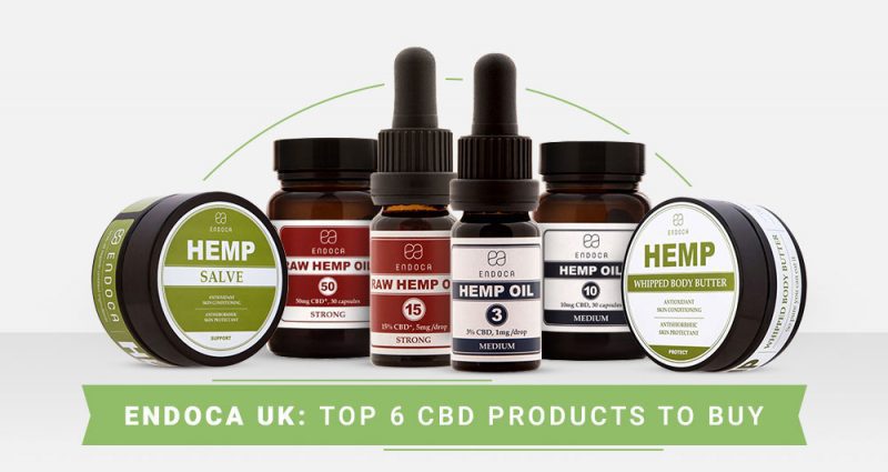 Endoca UK: Top 6 CBD Products to Buy