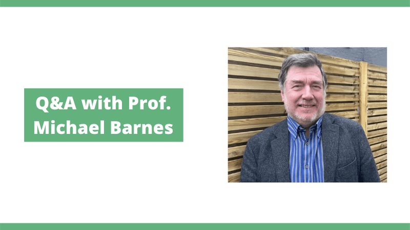 The CBD Titans Series: A few questions with Prof. Michael Barnes