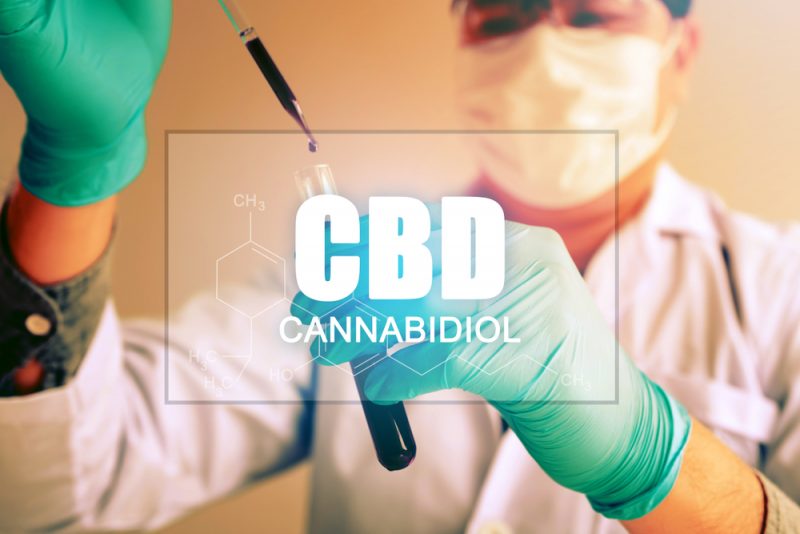 CBD tested in a lab