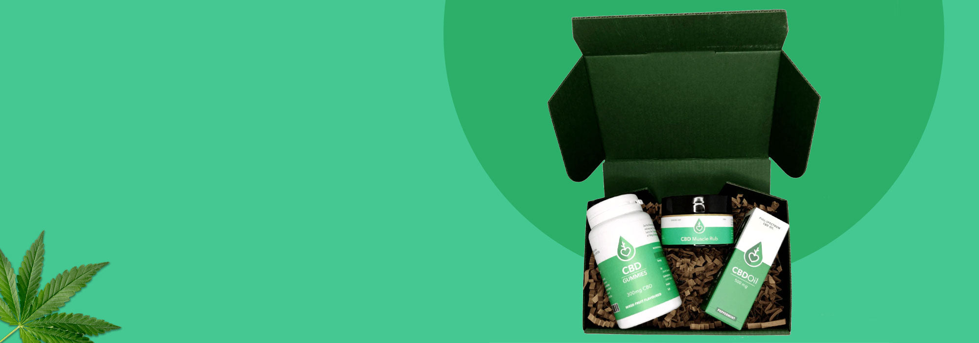 CBD Bundles, Starter and Essentials Packs banner