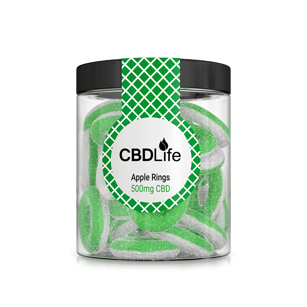CBDLife- Apple Ring Gummies 500mg