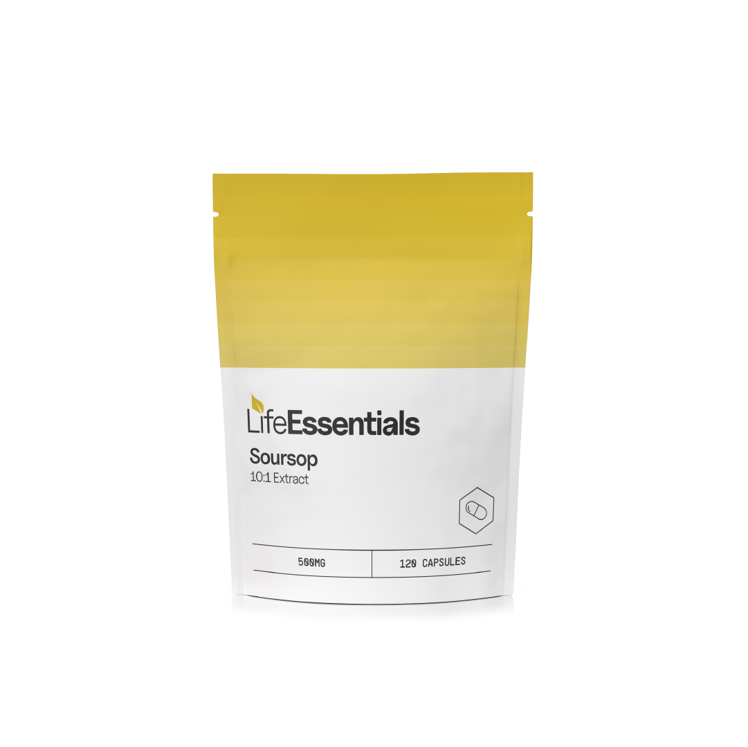 Soursop (10:1 Extract) Capsules | Life Essentials | CBDShopy