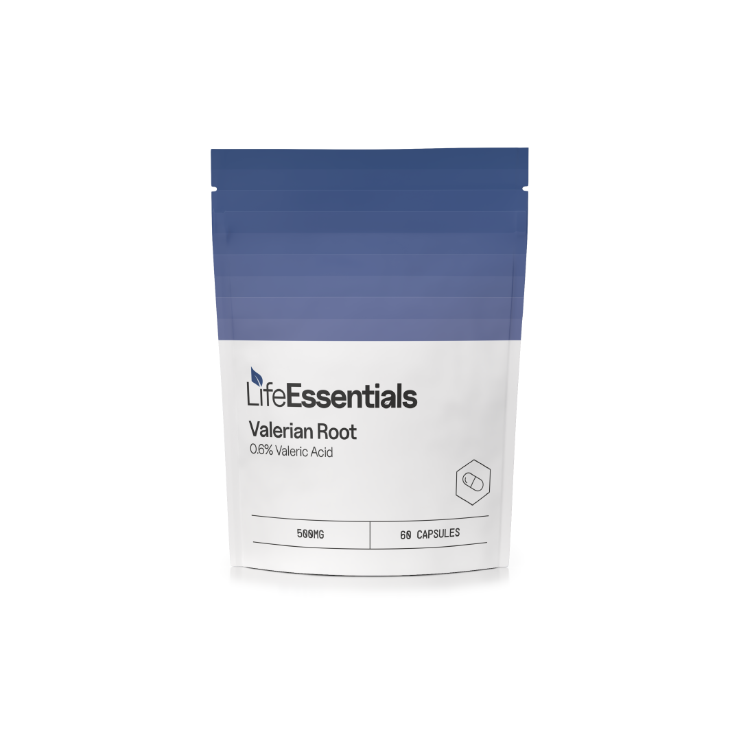 Valerian Root (0.6% Valeric Acid) Capsules | Life Essentials | CBDShopy