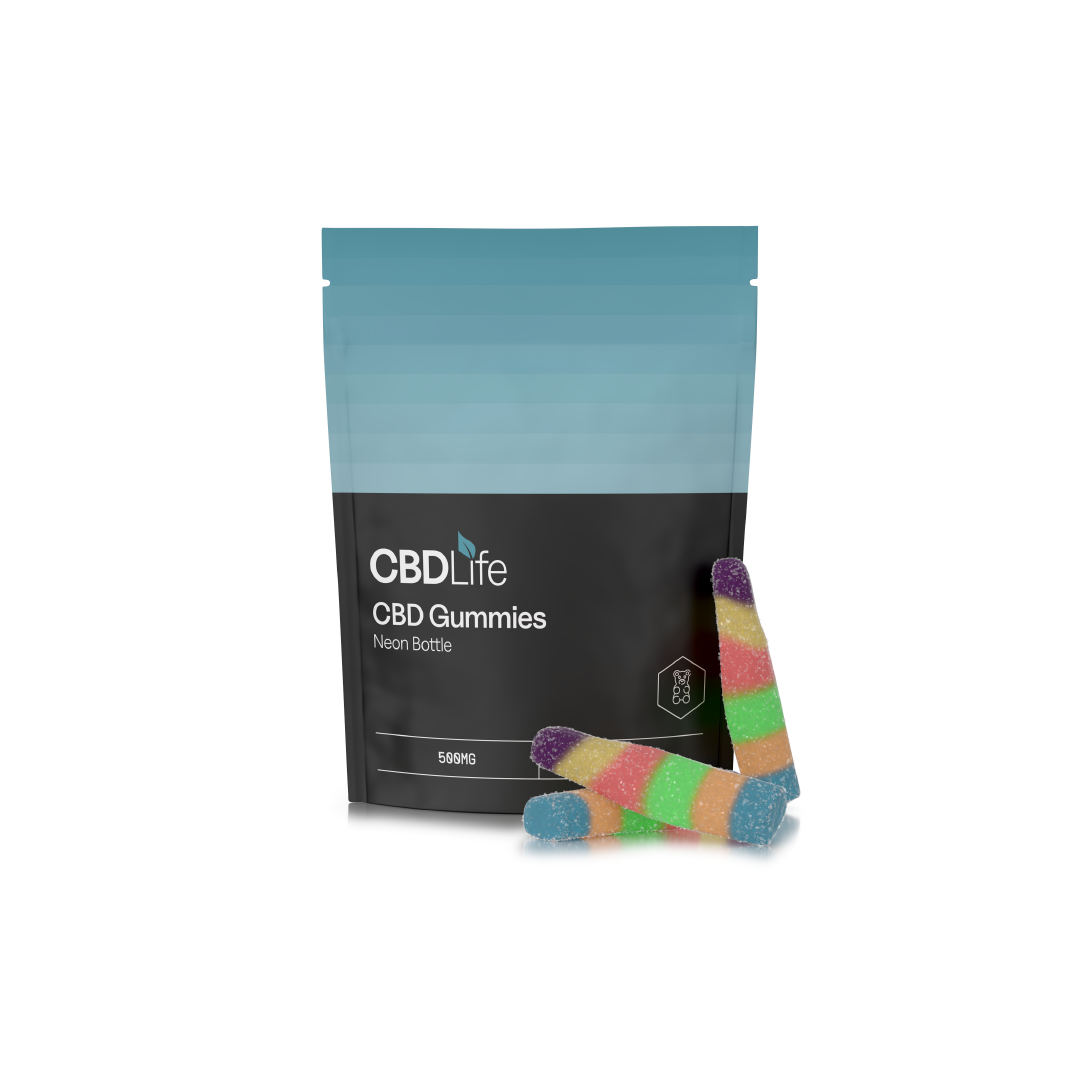 Neon Bottles 20 x 25mg – 500mg | CBDLife UK | CBDShopy