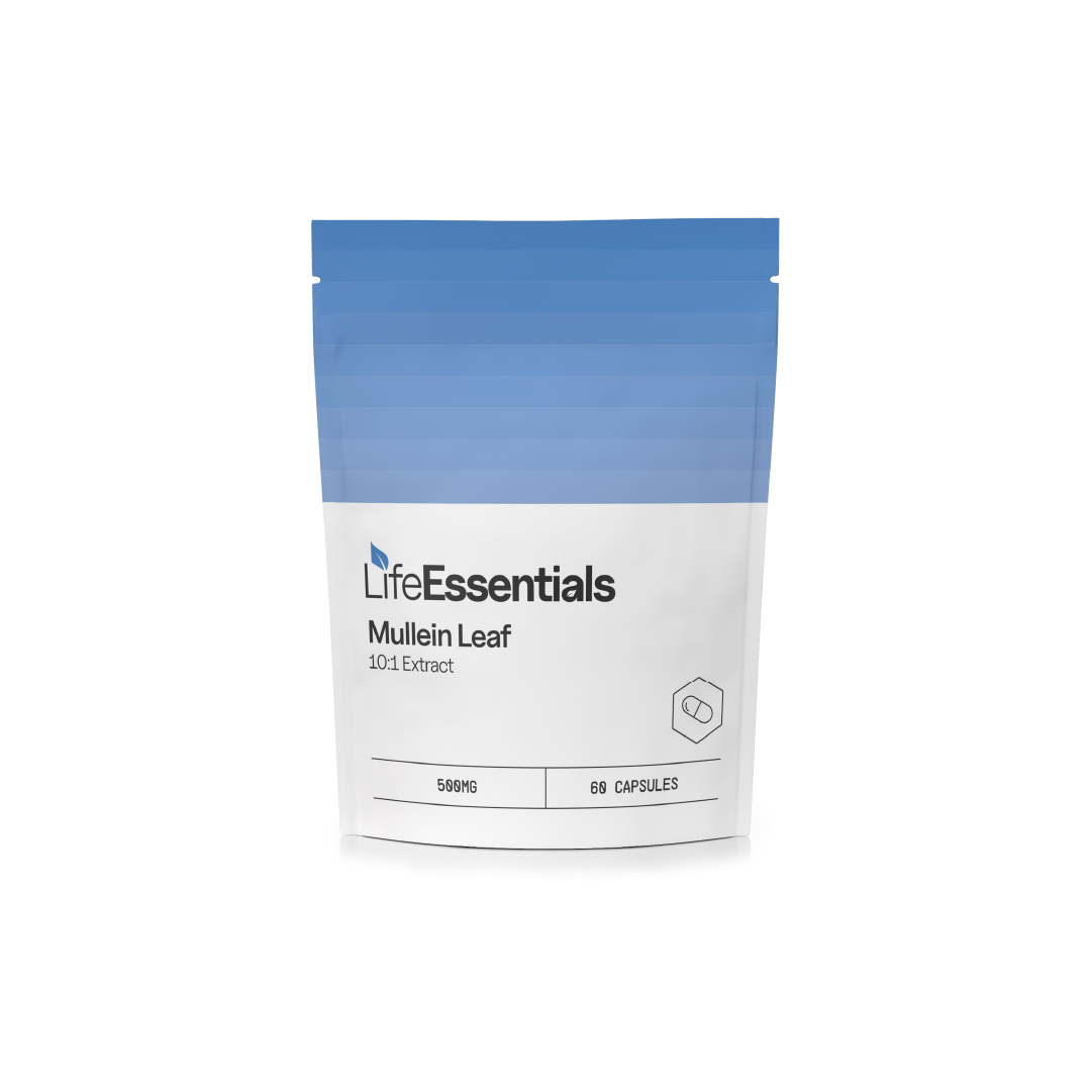 Mullein Leaf (10:1 Extract) Capsules | Life Essentials | CBDShopy