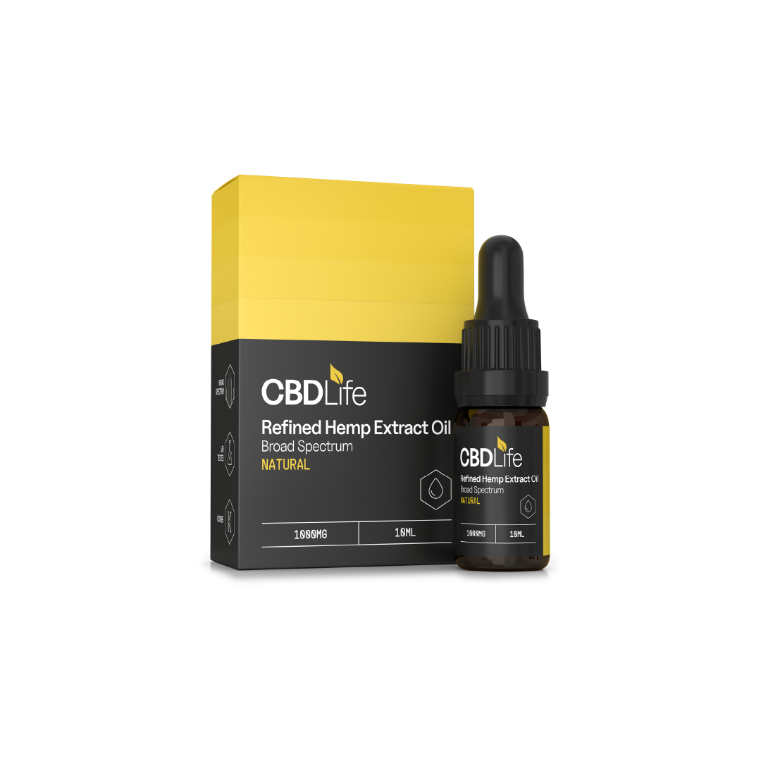 Refined Hemp Extract Oil 1000mg – 10ml | CBDLife UK | CBDShopy