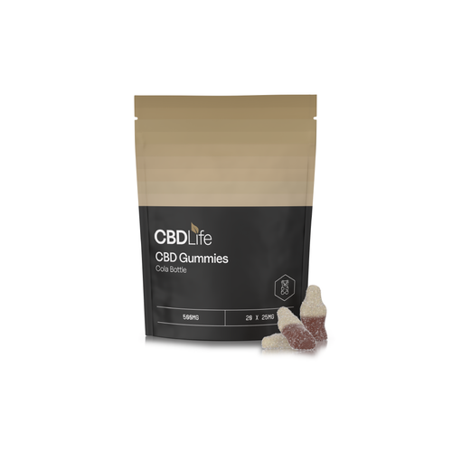 Cola Bottles 20 x 25mg – 500mg | CBDLife UK | CBDShopy