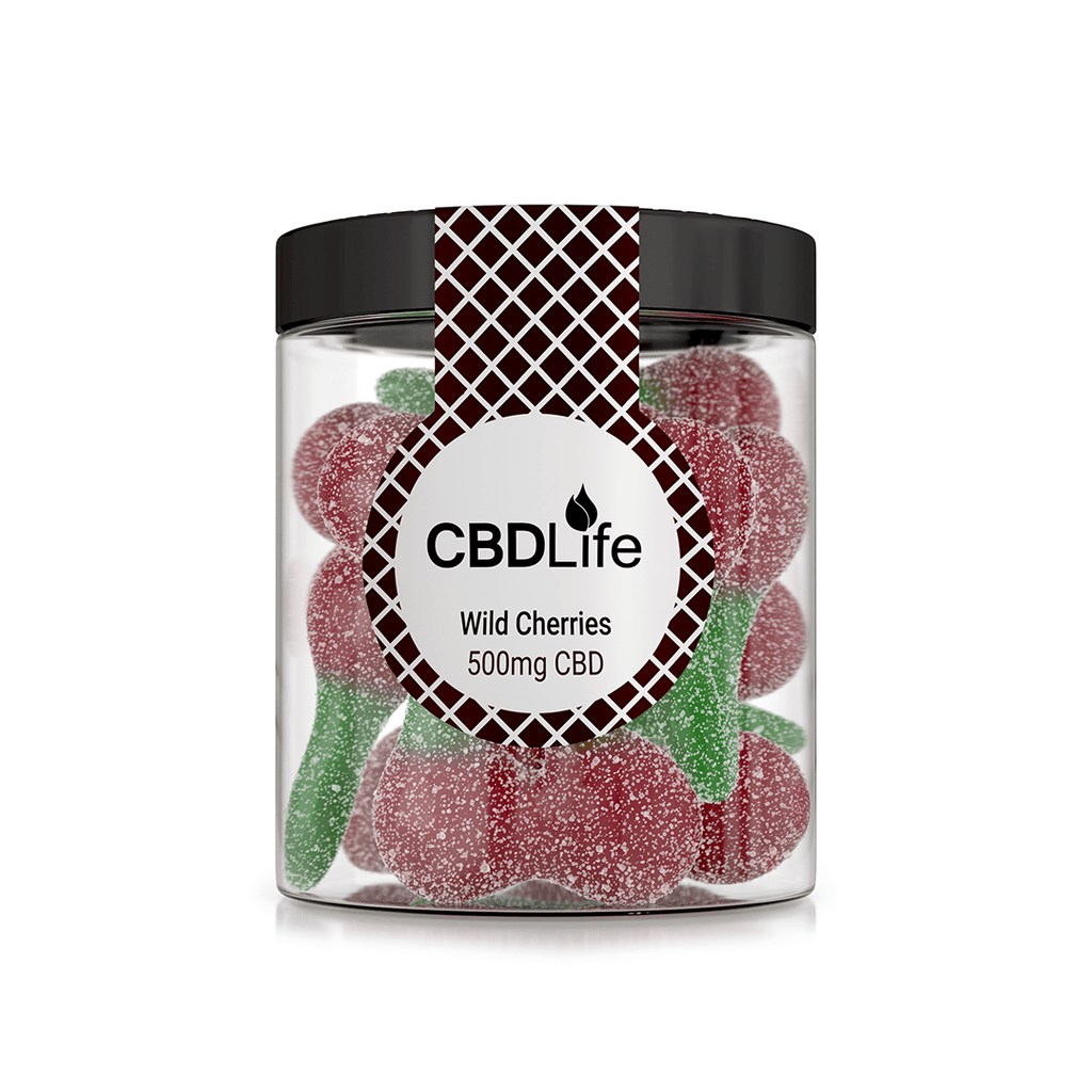 CBDLife- Wild Cherry Gummies 500mg