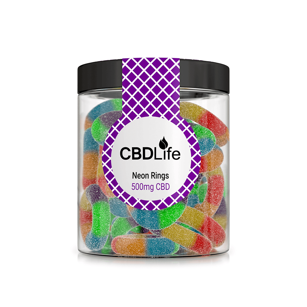 CBDLife- Neon Ring Gummies 500mg