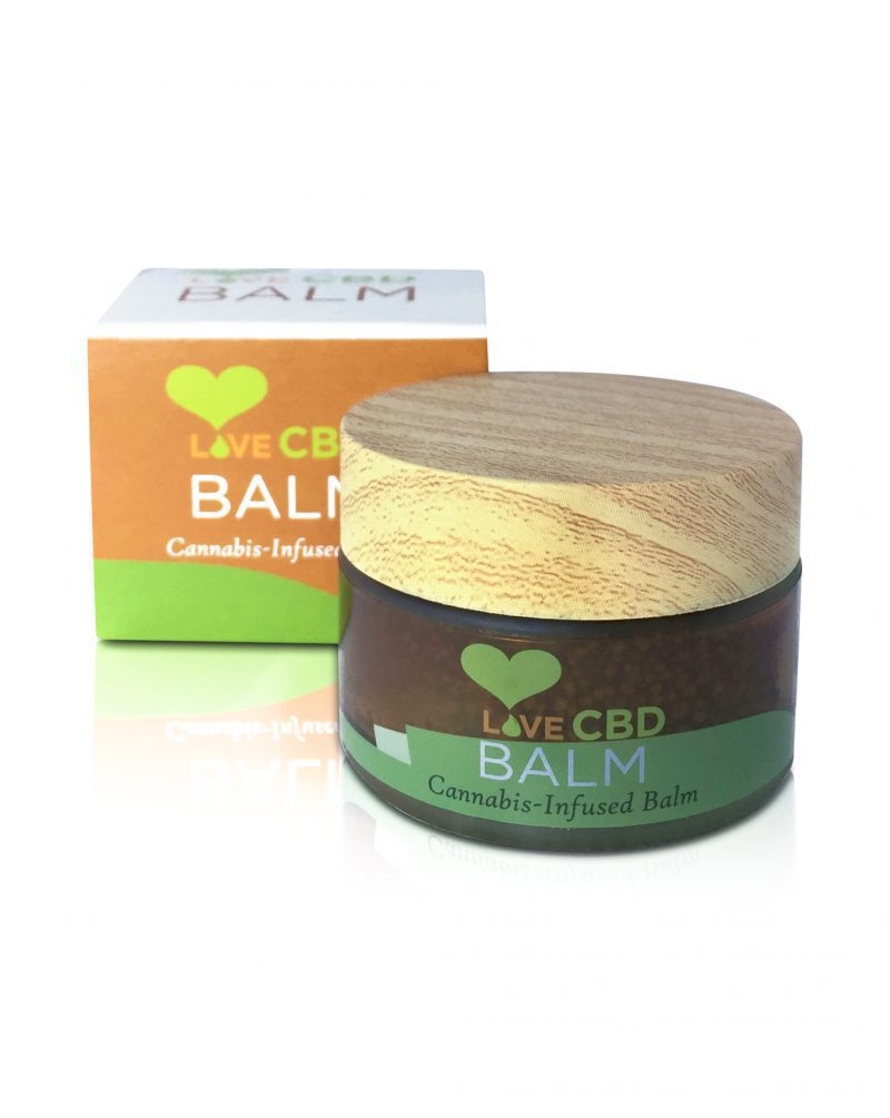 Love CBD Balm (300mg) | Cannabis-Infused Balm designed to help relieve stress, anxiety, pain, inflammation, and more. - CBD SHOPY UK